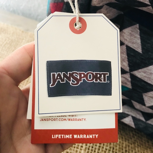 Jansport Geo Stacks SUPERBREAK Backpack-NWT - Picture 10 of 13